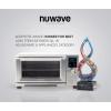 imageNuwave Bravo Air Fryer Toaster Smart Oven 12in1 Countertop Convection 30QT XL Capacity 50500F Temperature Controls Top and Bottom Heater Adjustments 0100 Brushed Stainless Steel Look