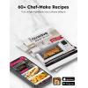 imageNuwave Bravo XL Pro Air Fryer Toaster Oven Improved 100 Super Convection Quicker ampamp Crispier Results 100 Presets MultiLayer Even Cooking 50500F Smart Probe PFAS Free 30QT Stainless Steel2025 Improved Bravo XL Pro