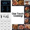 imageNuwave Bravo XL Pro Air Fryer Toaster Oven Improved 100 Super Convection Quicker ampamp Crispier Results 100 Presets MultiLayer Even Cooking 50500F Smart Probe PFAS Free 30QT Stainless SteelClassic Bravo XL