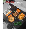 imageNuwave Bravo XL Pro Air Fryer Toaster Oven with Grill Combo 2025 New UltraFast Convection System 35 Crispier 2X More Even 142 Presets 50500F Smarter Probe PFAS Free 30QT Stainless SteelBrushed Stainless Steel