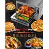 imageNuwave Bravo XL Pro Air Fryer Toaster Oven with Grill Combo 2025 New UltraFast Convection System 35 Crispier 2X More Even 142 Presets 50500F Smarter Probe PFAS Free 30QT Stainless SteelBrushed Stainless Steel