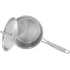 imageNuwave Commercial 3Quart Stainless Steel Saucepan with Vented Lid TriPly Construction Premium 1810 Stainless Steel