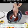 imageNuwave Healthy Duralon Blue Ceramic Nonstick Cookware Set Diamond Infused ScratchResistant PFAS Free Dishwasher ampamp Oven Safe Induction Ready ampamp Evenly Heats Tempered Glass Lids ampamp StayCool HandlesRosemary Green