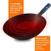 imageNuwave Mosaic Induction Wok Temp Control 100F575F in 5F Wok Hei Infuse Charred Aroma ampamp Flavor 14inch Carbon Steel Wok 8pc Bamboo AccessoriesInduction Wok