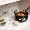 imageNuwave Mosaic Induction Wok Temp Control 100F575F in 5F Wok Hei Infuse Charred Aroma ampamp Flavor 14inch Carbon Steel Wok 8pc Bamboo AccessoriesInduction Wok