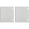 imageNuwave Replacement Stainless Steel PreFilter for the NuWave OxyPure Zero Smart Air Purifier Made ampamp Sold by Original Manufacturer for OxyPure Zero Models 47251 47261White