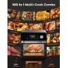 imageNuwave TODD ENGLISH Air Fryer Grill Oven Combo TRUE Char ampamp Flavor 100 in 1 Super Convection Toaster Oven Countertop Excellent Thermal Insulation POWERPORT PlugIn Grill 550F Stainless SteelProSmart Grill