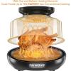 imageNuwave TODD ENGLISH Air Fryer Grill Oven Combo TRUE Char ampamp Flavor 100 in 1 Super Convection Toaster Oven Countertop Excellent Thermal Insulation POWERPORT PlugIn Grill 550F Stainless SteelPower Dome  Grill