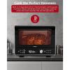 imageNuwave TODD ENGLISH iQ360 Digital Smart Oven 20in1 Convection Infrared Grill Griddle Combo 34Qt Mega Capacity 1800 Watts Adjustable Triple Surround Heat Zones Smart Thermometer WIFI Enabled LargeBlack