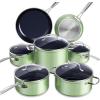 Metallic Pistachio Green