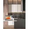 imageNuwave Bravo Pro Smart Toaster Oven Countertop True Air Fryer Combo wImproved 100 Convection 35 Crispier 112 Presets Customizable Pizza Zones Integrated Probe PFAS Free 30QT Stainless SteelBravo XL Pro