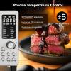 imageNuwave Bravo XL Air Fryer Toaster Smart Oven 12in1 Countertop GrillGriddle Combo 30Qt XL Capacity 50F500F adjustable in precise 5F increments Integrated Smart Thermometer Linear T TechnologyCinnamon