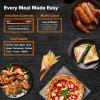 imageNuwave Bravo XL Air Fryer Toaster Smart Oven 12in1 Countertop GrillGriddle Combo 30Qt XL Capacity 50F500F adjustable in precise 5F increments Integrated Smart Thermometer Linear T TechnologyMint