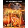 imageNuwave Brio 10in1 Air Fryer 725Qt with Patented Linear T Thermal Technology for Crisping Roasting Dehydrating and Reheating NonStick Dishwasher Safe Basket and App with 100 Recipes  Black155QT Brio Air Fryer