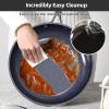imageNuwave Lux 13pc Forged Lightweight Cookware Set PFAS Free Healthy G10 Duralon Ceramic Coating Ultra NonStick StayCool Handles Works on All Cooktops ampamp Induction ReadyBlack Coffee