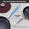 imageNuwave Lux 13pc Forged Lightweight Cookware Set PFAS Free Healthy G10 Duralon Ceramic Coating Ultra NonStick StayCool Handles Works on All Cooktops ampamp Induction ReadyCinnamon
