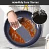 imageNuwave Lux 13pc Forged Lightweight Cookware Set PFAS Free Healthy G10 Duralon Ceramic Coating Ultra NonStick StayCool Handles Works on All Cooktops ampamp Induction ReadyBlack Coffee