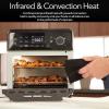imageNuwave Smart Air Fryer Oven with POWERPORT PlugIn Grill for DualZone Efficient Cook 100 in 1 Advanced Convection Toaster Oven Countertop wInsulated 2Glass Door 550F Preheat Stainless Steel