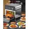 imageNuwave X Chef Todd English Air Fryer Oven Combo PlugIn Grill wSheath Heaters Authentic Char Flavor 2024 New Convection System 2X More Even 100 Presets Smarter Probe 50550F Stainless Steel