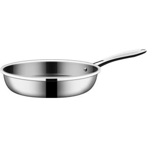 imageNuwave Designs 12quot Fry Pan Skillet EvenHeating Technology 3 Layer 1810 Stainless Steel TriPly ampamp HeavyDuty Construction PTFE PFOA PFOS Free10 Yer Wrranty