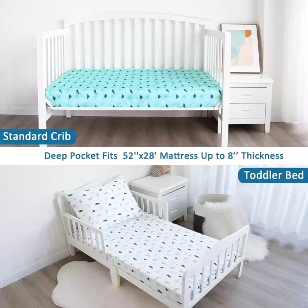 imageBassinet Sheet 4 Pack for Baby Boys or Girls Bassinet Sheets Ultra Soft Universal Fit for Most Rectangle Oval Hourglass Bassinet Mattress Bassinet Sheets GreyAqua  White