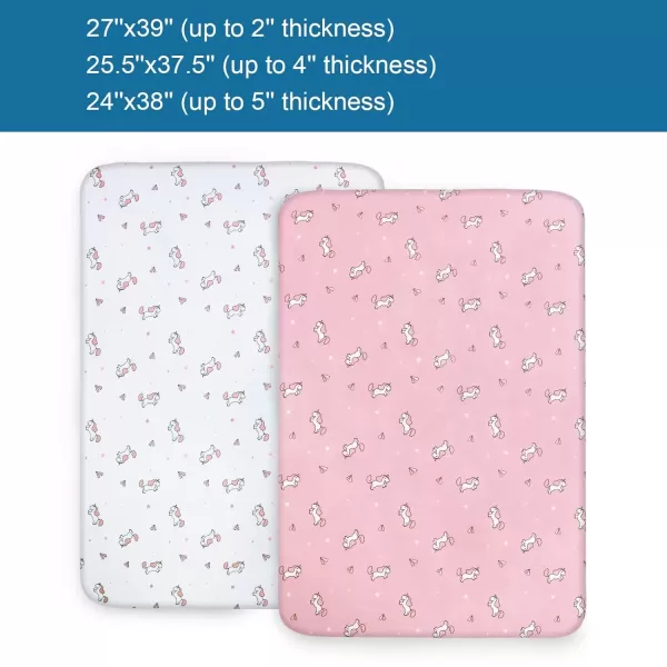 imageBassinet Sheet 4 Pack for Baby Boys or Girls Bassinet Sheets Ultra Soft Universal Fit for Most Rectangle Oval Hourglass Bassinet Mattress Bassinet Sheets GreyPink  White