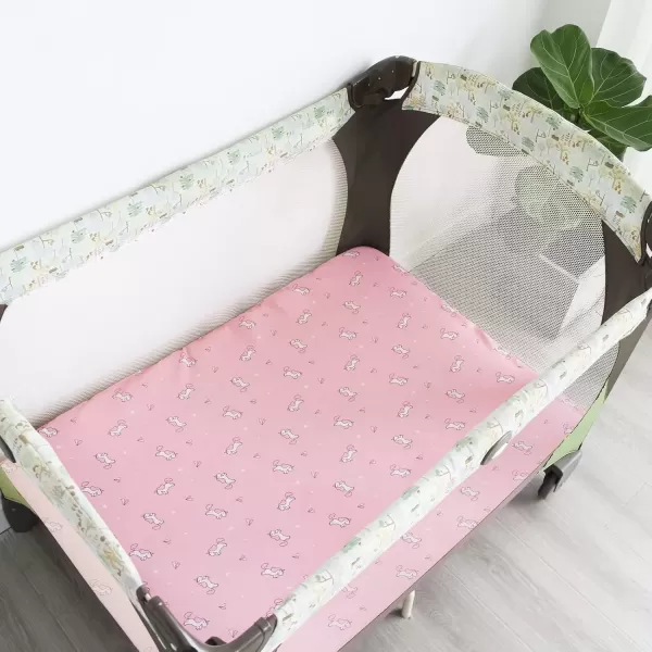 imageBassinet Sheet 4 Pack for Baby Boys or Girls Bassinet Sheets Ultra Soft Universal Fit for Most Rectangle Oval Hourglass Bassinet Mattress Bassinet Sheets GreyPink  White
