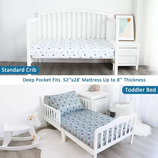 imageBassinet Sheet 4 Pack for Baby Boys or Girls Bassinet Sheets Ultra Soft Universal Fit for Most Rectangle Oval Hourglass Bassinet Mattress Bassinet Sheets GreyGrey  Wihte