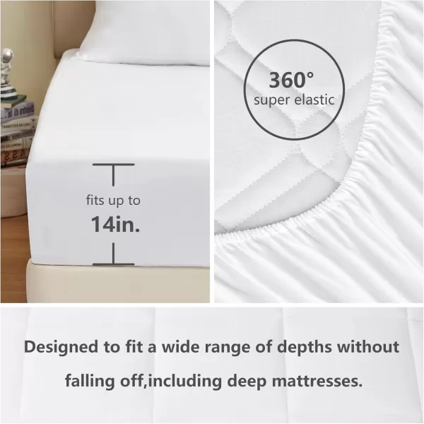imageCozyLux Full Size Comforter Sets  7 Pieces Bed in a Bag Set Black Comforter Full Size Bedding Sets with All Season Quilted Comforter Flat Sheet Fitted Sheet Pillowcases Black FullWhite