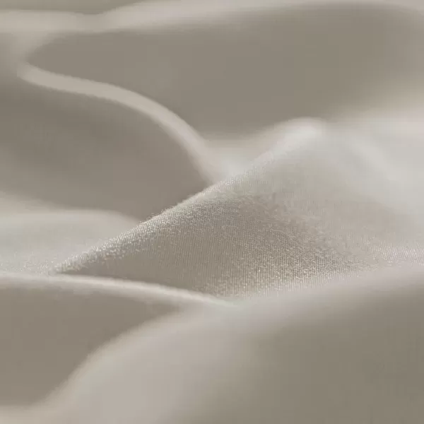 imageCozyLux Hotel Luxury Queen Bed Sheets Set  1800 Series 4Piece Embroidered Microfiber Sheets Double Brushed 16quot Deep Pocket Soft and WrinkleResistant WhiteBeige