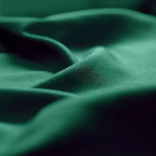 imageCozyLux Pillow Cases Standard Size Set of 2 Luxury 1800 Series Double Brushed Microfiber Bed Pillow Cases Embroidered 2 Pack 20x26 Beige Pillow Covers with Envelope Closure Soft and ComfortableForest Green
