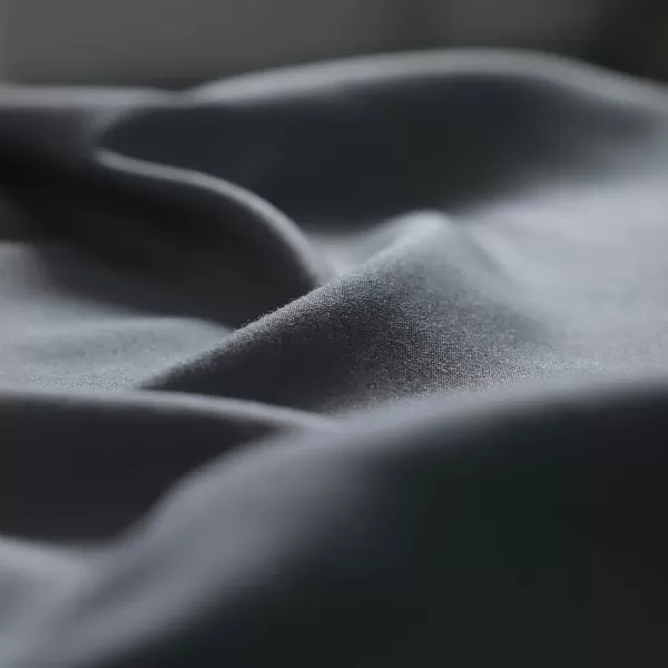 imageCozyLux Pillow Cases Standard Size Set of 2 Luxury 1800 Series Double Brushed Microfiber Bed Pillow Cases Embroidered 2 Pack 20x26 Beige Pillow Covers with Envelope Closure Soft and ComfortableDark Grey