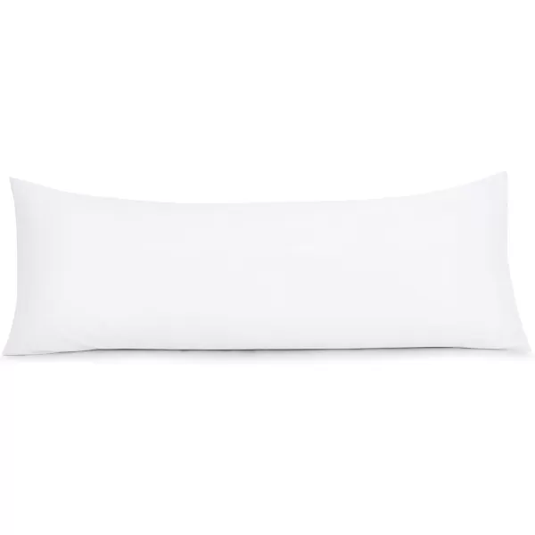 imageCozyLux Pillow Cases Standard Size Set of 2 Luxury 1800 Series Double Brushed Microfiber Bed Pillow Cases Embroidered 2 Pack 20x26 Beige Pillow Covers with Envelope Closure Soft and ComfortableWhiteno Pillows