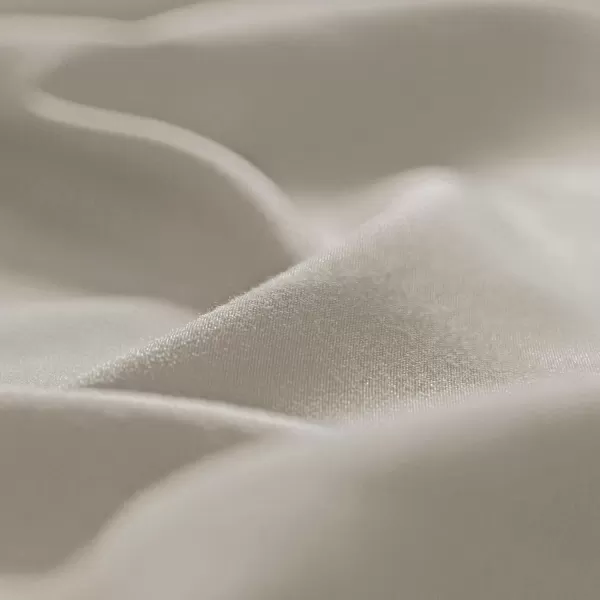 imageCozyLux Pillow Cases Standard Size Set of 2 Luxury 1800 Series Double Brushed Microfiber Bed Pillow Cases Embroidered 2 Pack 20x26 Beige Pillow Covers with Envelope Closure Soft and ComfortableBeige