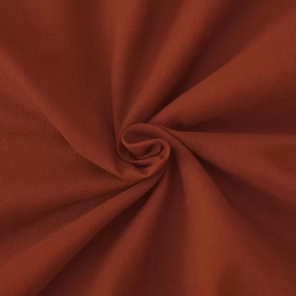 imageCozyLux Pillow Cases Standard Size Set of 2 Luxury 1800 Series Double Brushed Microfiber Bed Pillow Cases Embroidered 2 Pack 20x26 Beige Pillow Covers with Envelope Closure Soft and ComfortableBurnt Orange