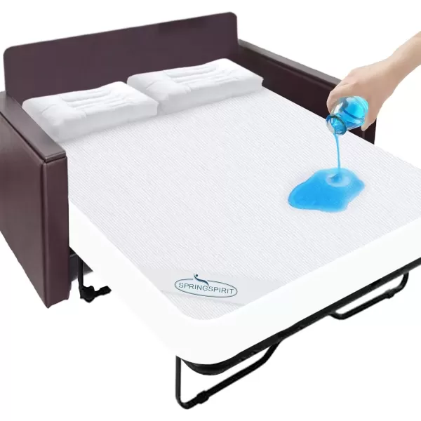 imageFull Extra Long XL Mattress Protector 100 Waterproof Full XL Sheets Fitted up to 14 Depth Ultra Soft Terry Full XL Mattress Topper Cover Noiseless ampamp Breathable Machine Washable1