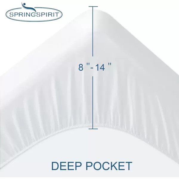 imageFull Extra Long XL Mattress Protector 100 Waterproof Full XL Sheets Fitted up to 14 Depth Ultra Soft Terry Full XL Mattress Topper Cover Noiseless ampamp Breathable Machine Washable1