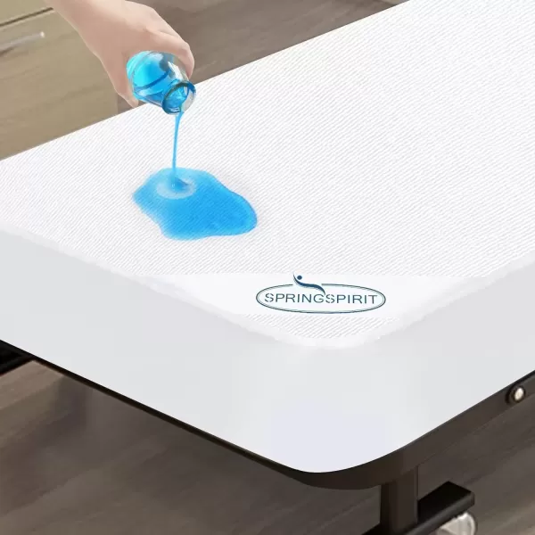 imageFull Extra Long XL Mattress Protector 100 Waterproof Full XL Sheets Fitted up to 14 Depth Ultra Soft Terry Full XL Mattress Topper Cover Noiseless ampamp Breathable Machine Washable1