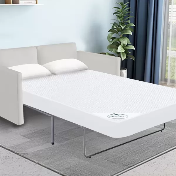 imageFull Extra Long XL Mattress Protector 100 Waterproof Full XL Sheets Fitted up to 14 Depth Ultra Soft Terry Full XL Mattress Topper Cover Noiseless ampamp Breathable Machine Washable1