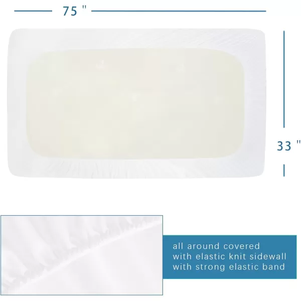 imageFull Extra Long XL Mattress Protector 100 Waterproof Full XL Sheets Fitted up to 14 Depth Ultra Soft Terry Full XL Mattress Topper Cover Noiseless ampamp Breathable Machine Washable1