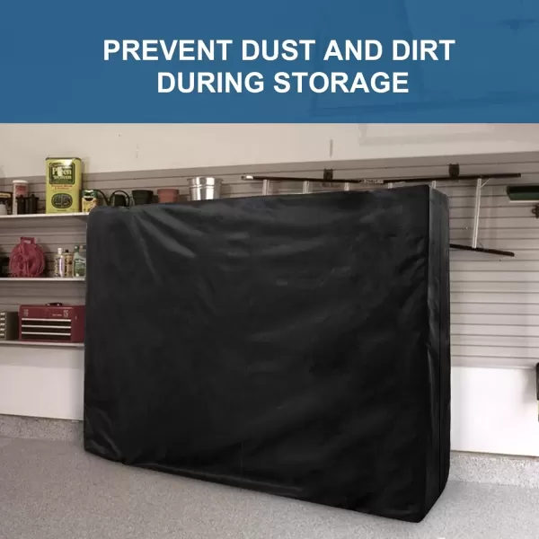 imageMattress Bags for Moving and Storage Heavy Duty Twin Mattress Bag with 4 Strong Handles 100 Waterproof Mattress CoverProtector for Moving Twin Size Reusable Thick Tarp Black2