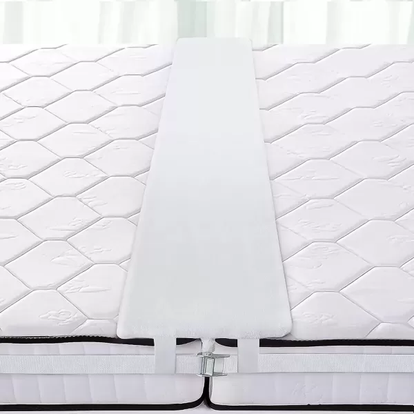 imageSPRINGSPIRIT Bed Bridge Twin to King Converter Kit  Improved Style Mattress Strap Include Twin Bed Connector for 2 Single Twin Mattress Easy Assemble Great for Stayovers ampamp Guest