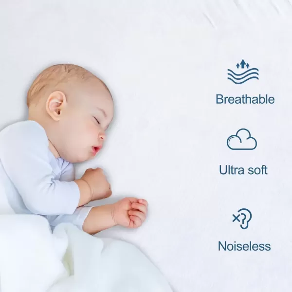 imageSPRINGSPIRIT Twin Mattress Protector Waterproof Twin Mattress Pad Cover Fitted up to 14 Depth Pocket Twin Size Bed Fitted Sheet10