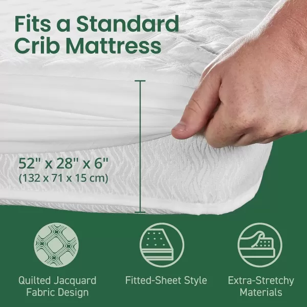 imageSafeRest 100 Waterproof Queen Size Mattress Protector  Fitted with Stretchable Pockets  Machine Washable Cotton Mattress Cover for BedBamboo Viscose