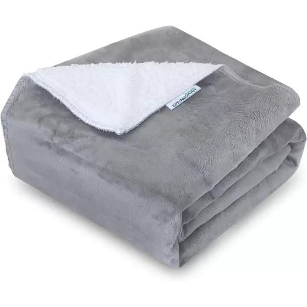 imageWaterproof Blanket Soft Microfiber ampamp Warm Sherpa Double Sided for MultiUse ampamp Machine Washable 40quotx30quot Fleece Dog Blanket