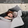 imageMERITLIFE California King Size Comforter Set Micromink Sherpa Comforter Cal King 3 Pcs Bedding Set Winter Warm Fleece Reversible Comforter 2 Pillowcases CharcoalWhite96quotx104quotCharcoal