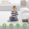 image2 Pack YQueen SizebEEKing Size Premium 100 Waterproof Mattress ProtectorCooling Breathable Mattress Pad Cover Fitted Sheet Style821quot Extra Deep Pocket Washable Noiseless