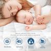 imageKing Mattres Protector Pad Waterproof Quilted Breathable ampamp Cooling King Size Mattress Cover Protector Fitted with Deep Pocket Up to 24quot White