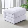 imageMERITLIFE Summer Cooling Comforters King Size Fluffy All Season White Down Alternative Comforter Lightweight Quilted Duvet Insert with 8 Corner Tabs White King 90quotx102quotWhite