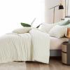 imageCozyLux Fluffy Queen Comforter Set  Super Soft Faux Fur Cream White Comforter Queen Size Warm Fleece Bedding Set 3 Pieces Plush Fuzzy Bed Set 1 Shaggy Comforter 2 PillowcasesCream White